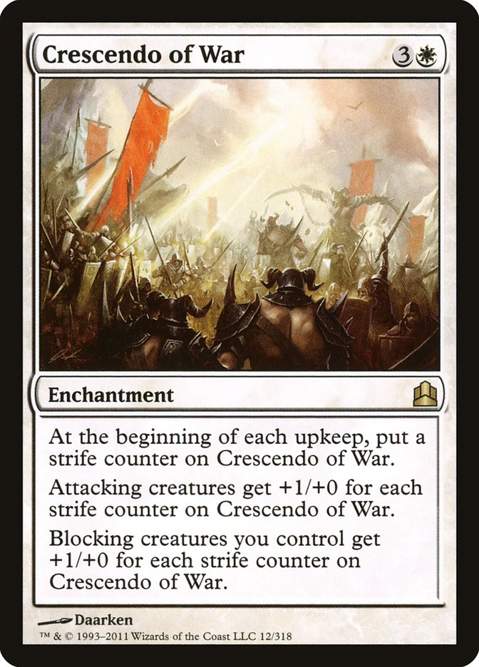 Crescendo of War [Commander 2011] | Kessel Run Games Inc. 