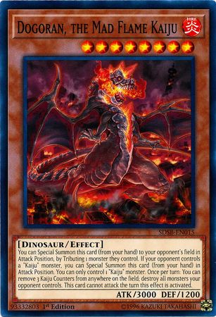 Dogoran, the Mad Flame Kaiju [SDSB-EN015] Common | Kessel Run Games Inc. 