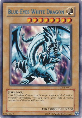 Blue-Eyes White Dragon (Silver) [DL09-EN001] Rare | Kessel Run Games Inc. 