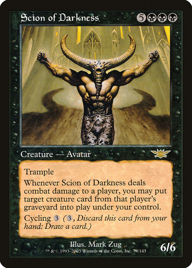 Scion of Darkness [Legions] | Kessel Run Games Inc. 