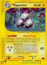 Magneton (H18/32) [Skyridge] | Kessel Run Games Inc. 