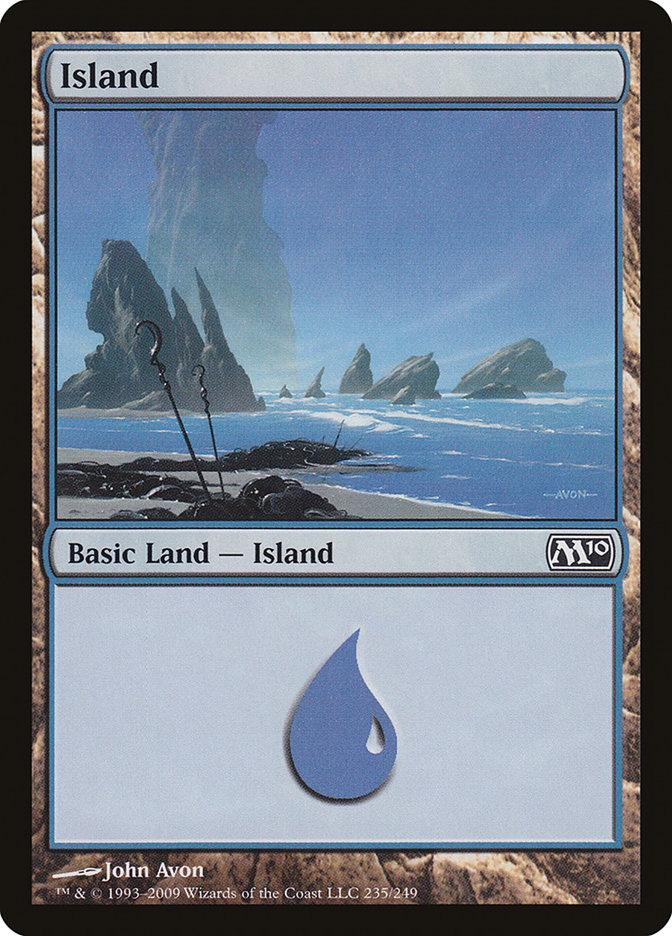 Island (235) [Magic 2010] | Kessel Run Games Inc. 