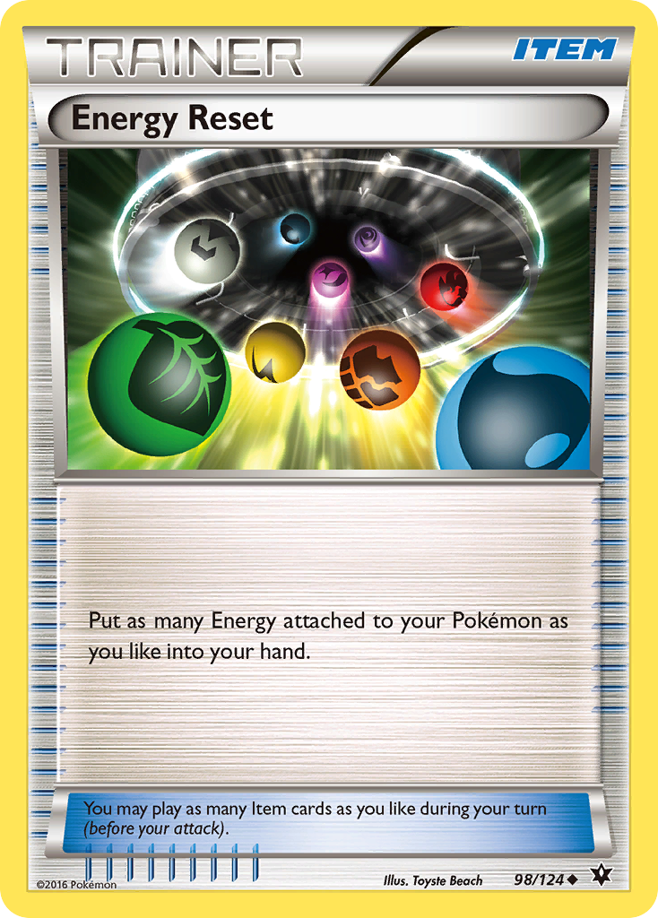 Energy Reset (98/124) [XY: Fates Collide] | Kessel Run Games Inc. 