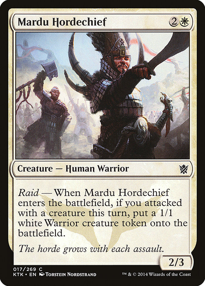 Mardu Hordechief [Khans of Tarkir] | Kessel Run Games Inc. 