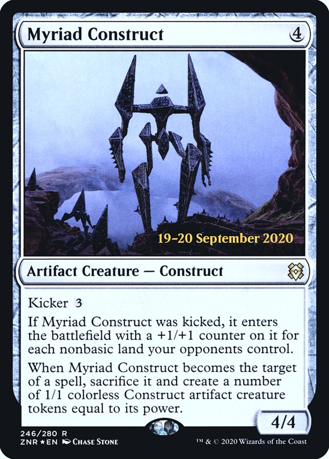 Myriad Construct [Zendikar Rising Prerelease Promos] | Kessel Run Games Inc. 