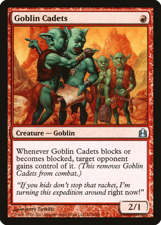 Goblin Cadets [Commander 2011] | Kessel Run Games Inc. 