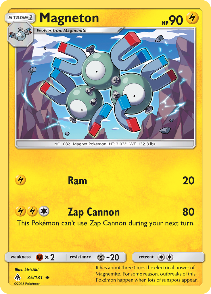 Magneton (35/131) [Sun & Moon: Forbidden Light] | Kessel Run Games Inc. 