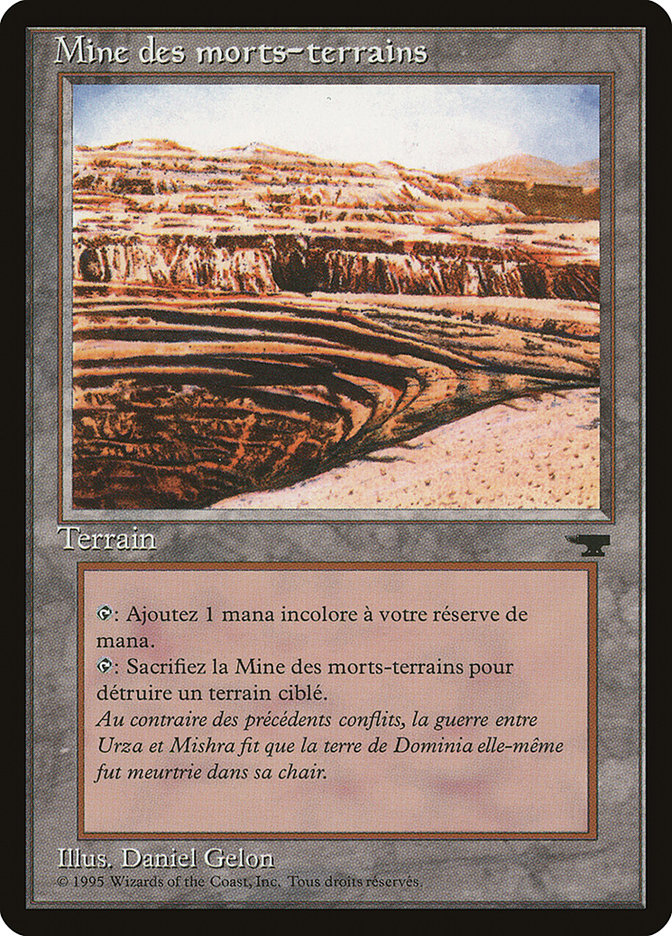 Strip Mine (French) - "Mine des morts-terrains" [Renaissance] | Kessel Run Games Inc. 