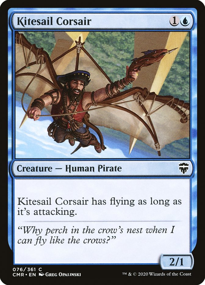 Kitesail Corsair [Commander Legends] | Kessel Run Games Inc. 