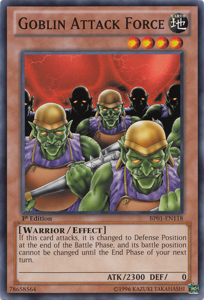 Goblin Attack Force [BP01-EN118] Common | Kessel Run Games Inc. 