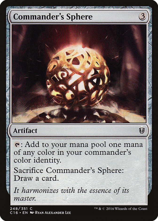 Commander's Sphere [Commander 2016] | Kessel Run Games Inc. 