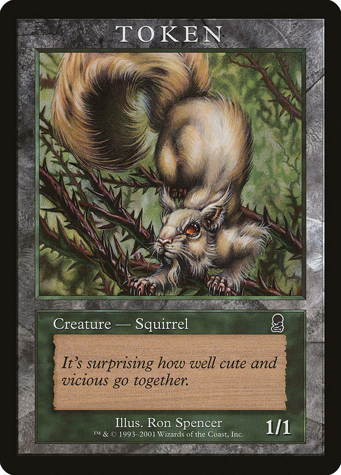 Squirrel Token [Magic Player Rewards 2002] | Kessel Run Games Inc. 