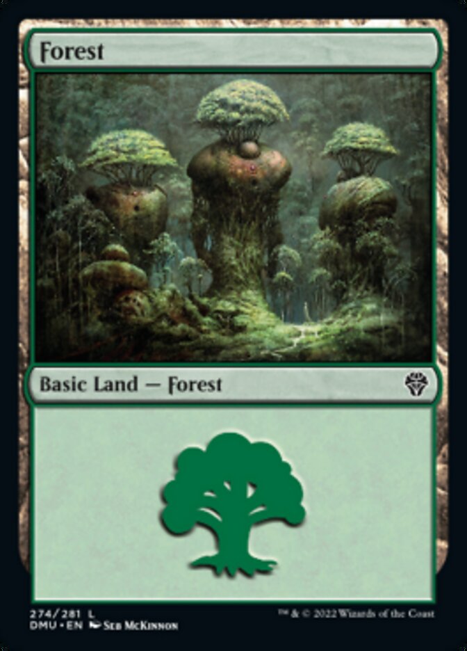 Forest (274) [Dominaria United] | Kessel Run Games Inc. 