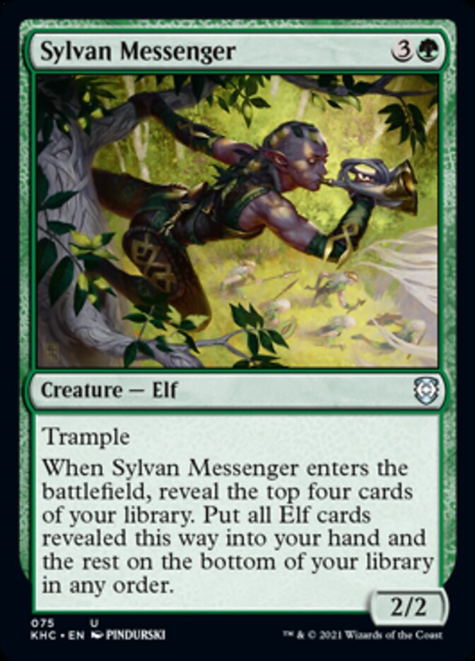 Sylvan Messenger [Kaldheim Commander] | Kessel Run Games Inc. 