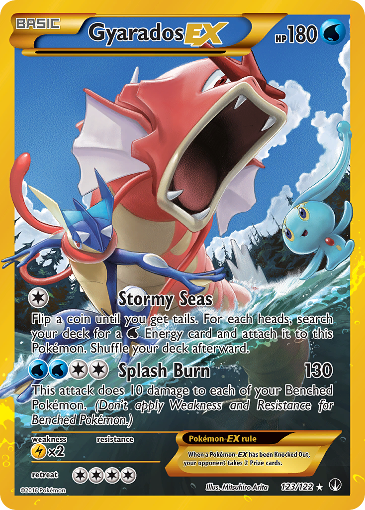 Gyarados EX (123/122) [XY: BREAKpoint] | Kessel Run Games Inc. 