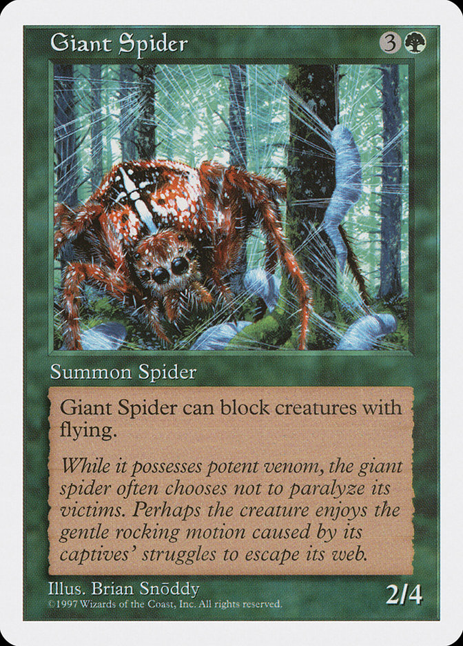 Giant Spider [Fifth Edition] | Kessel Run Games Inc. 