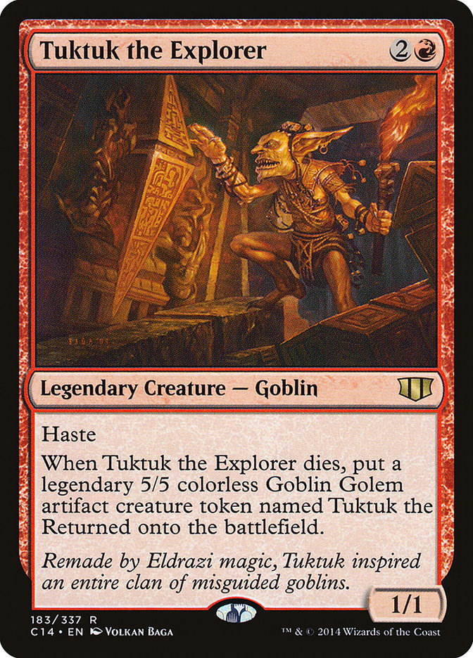 Tuktuk the Explorer [Commander 2014] | Kessel Run Games Inc. 