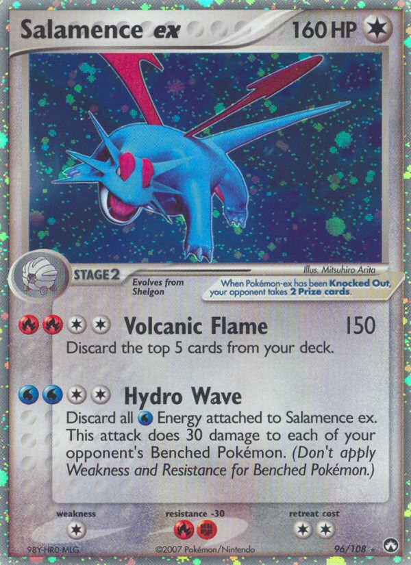 Salamence ex (96/108) [EX: Power Keepers] | Kessel Run Games Inc. 