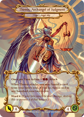 Figment of Judgment // Themis, Archangel of Judgment (Marvel) [DTD006] (Dusk Till Dawn)  Cold Foil | Kessel Run Games Inc. 