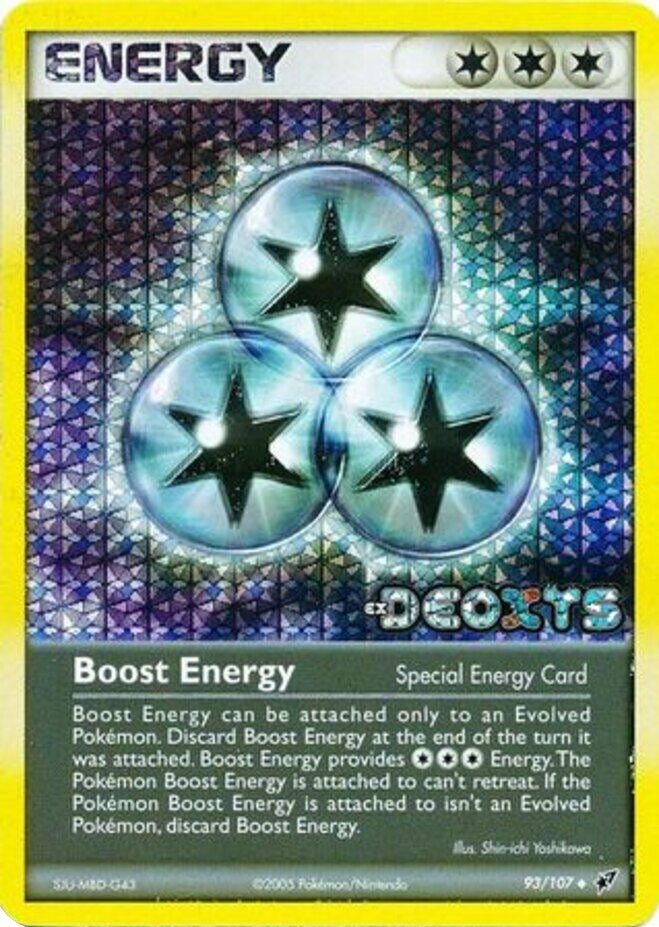 Boost Energy (93/107) (Stamped) [EX: Deoxys] | Kessel Run Games Inc. 