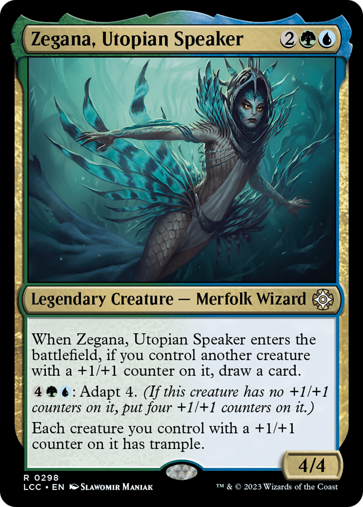 Zegana, Utopian Speaker [The Lost Caverns of Ixalan Commander] | Kessel Run Games Inc. 