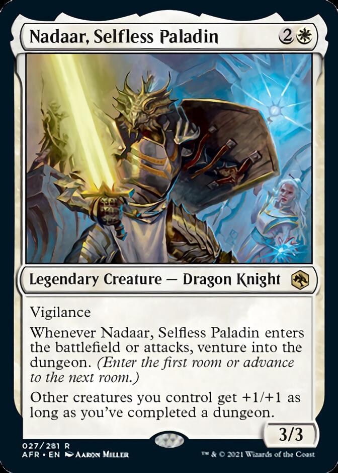 Nadaar, Selfless Paladin [Dungeons & Dragons: Adventures in the Forgotten Realms] | Kessel Run Games Inc. 