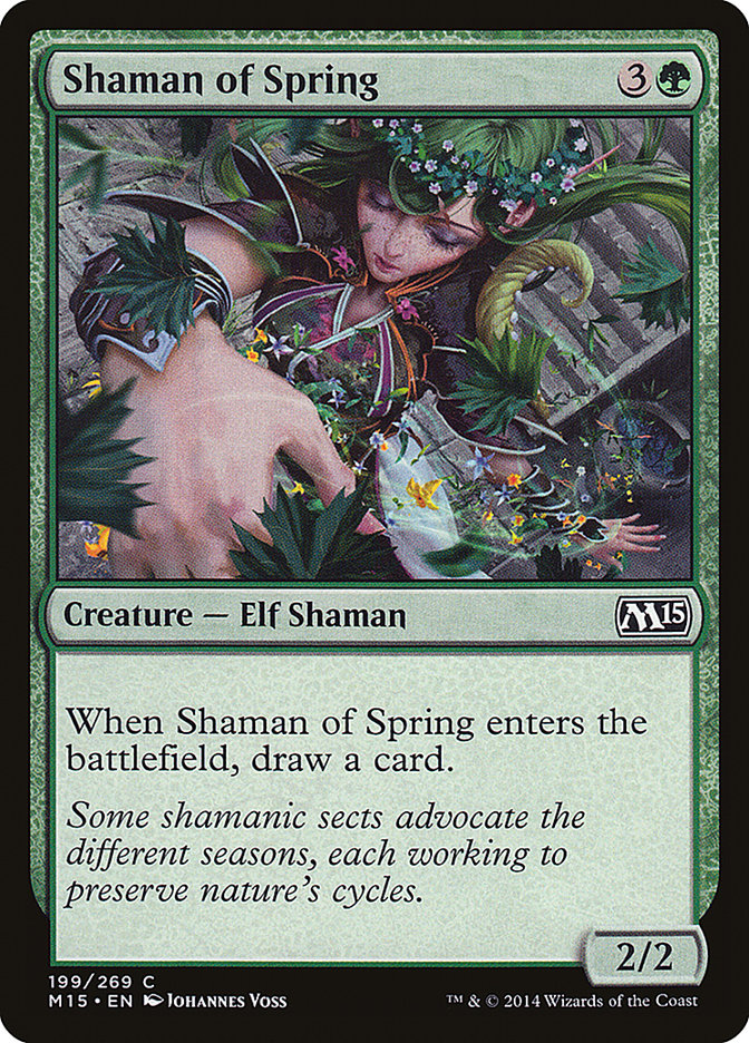 Shaman of Spring [Magic 2015] | Kessel Run Games Inc. 