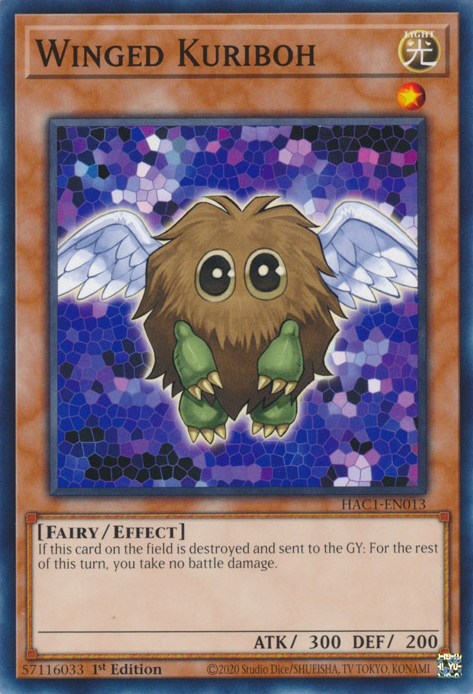 Winged Kuriboh [HAC1-EN013] Common | Kessel Run Games Inc. 