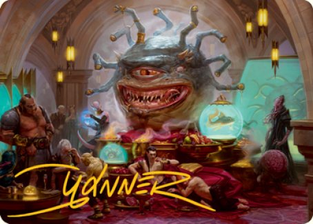 Xanathar, Guild Kingpin Art Card (Gold-Stamped Signature) [Dungeons & Dragons: Adventures in the Forgotten Realms Art Series] | Kessel Run Games Inc. 