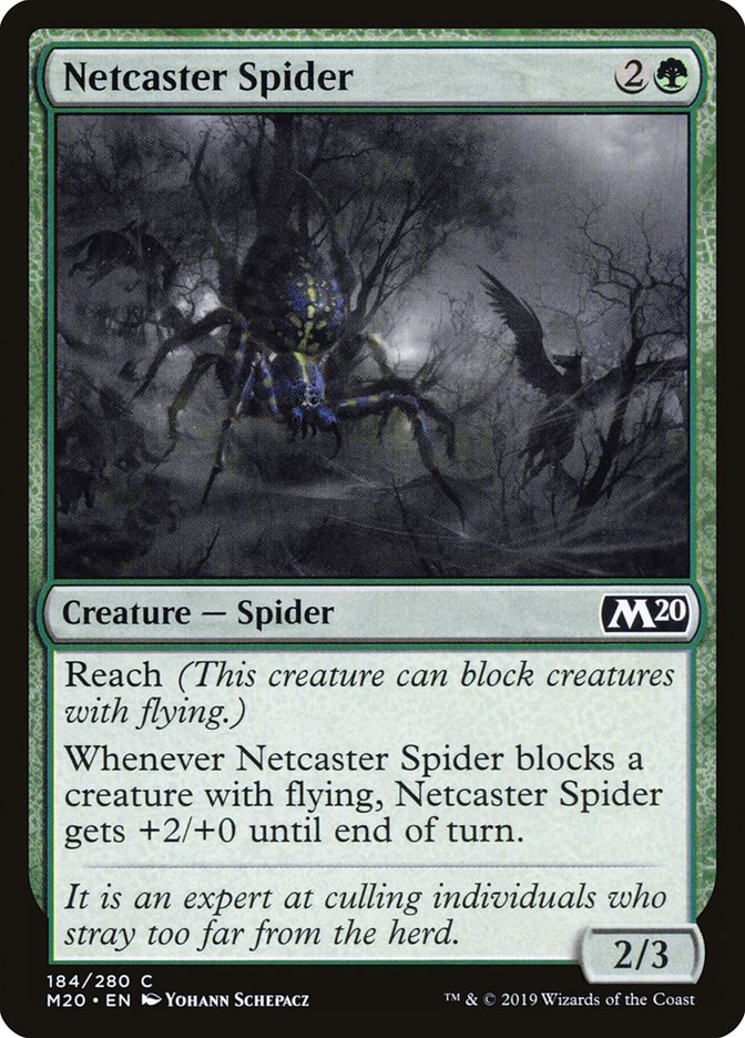 Netcaster Spider [Core Set 2020] | Kessel Run Games Inc. 