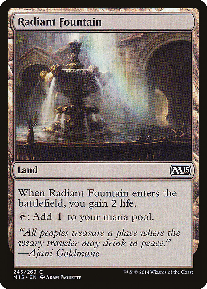 Radiant Fountain [Magic 2015] | Kessel Run Games Inc. 