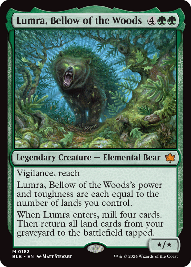 Lumra, Bellow of the Woods [Bloomburrow] | Kessel Run Games Inc. 