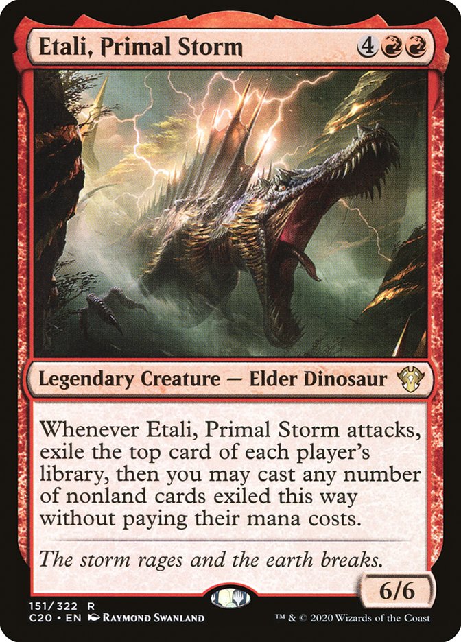 Etali, Primal Storm [Commander 2020] | Kessel Run Games Inc. 
