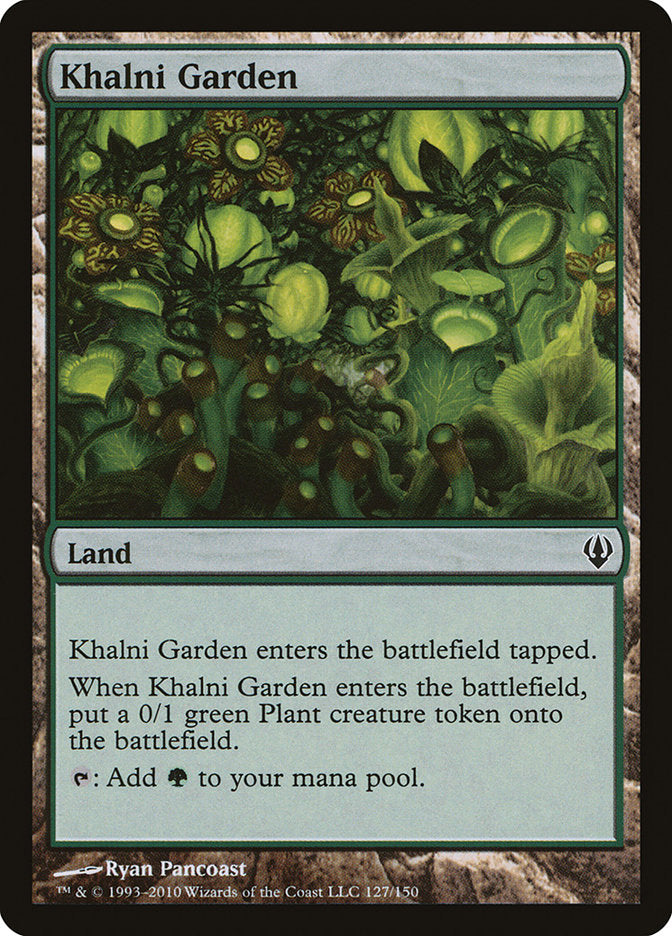 Khalni Garden [Archenemy] | Kessel Run Games Inc. 
