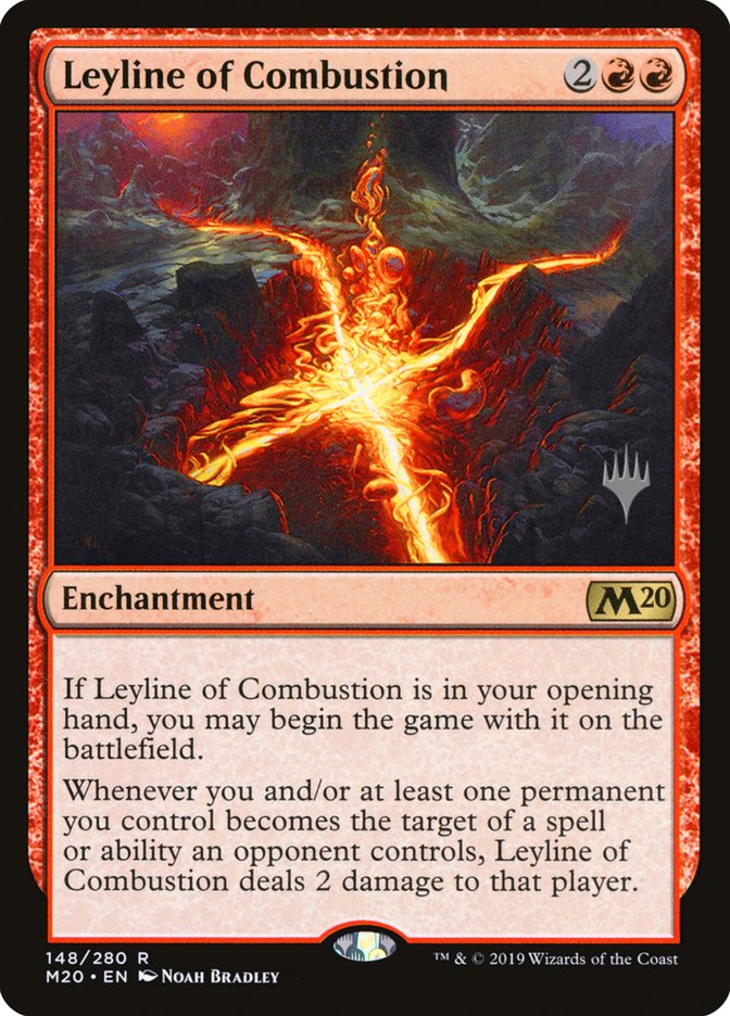 Leyline of Combustion (Promo Pack) [Core Set 2020 Promos] | Kessel Run Games Inc. 