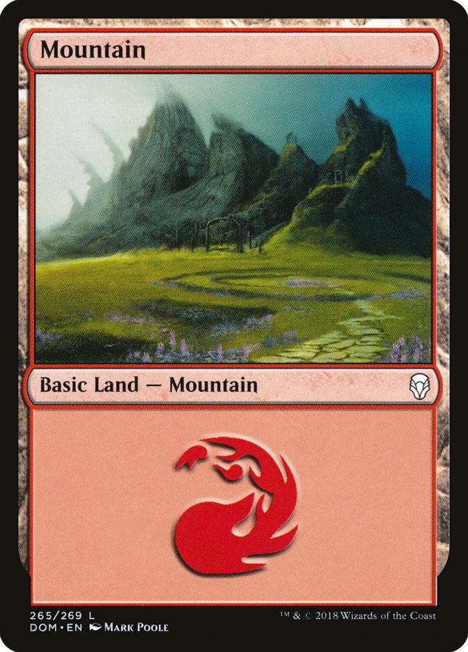 Mountain (265) [Dominaria] | Kessel Run Games Inc. 