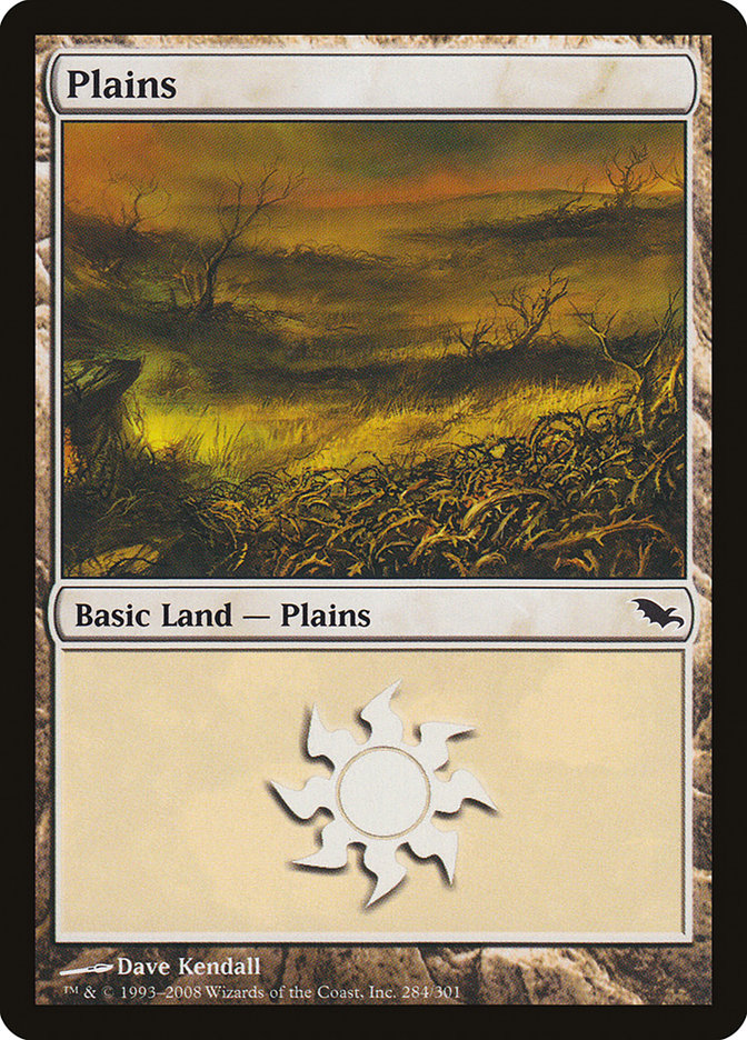 Plains (284) [Shadowmoor] | Kessel Run Games Inc. 