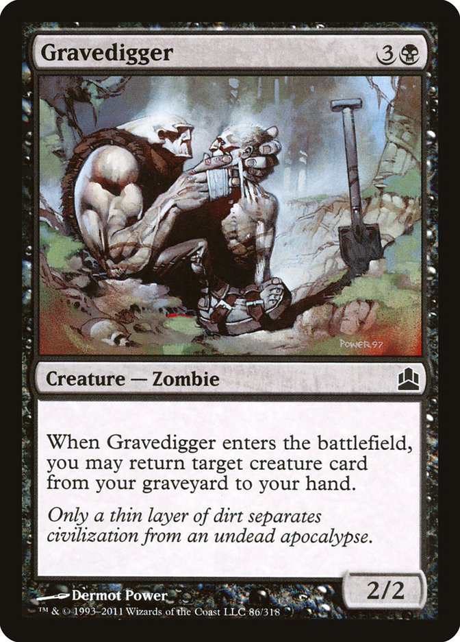 Gravedigger [Commander 2011] | Kessel Run Games Inc. 