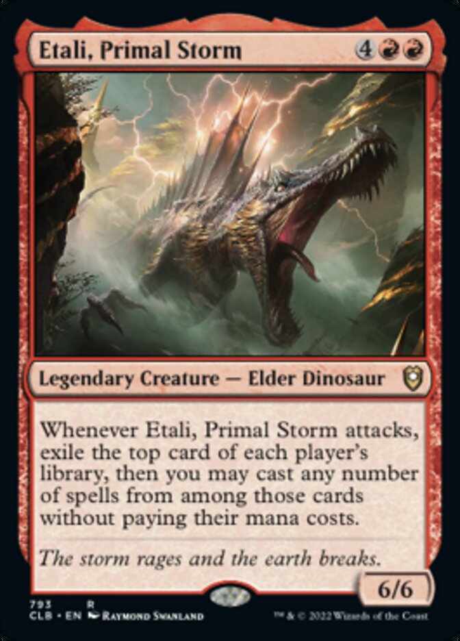 Etali, Primal Storm [Commander Legends: Battle for Baldur's Gate] | Kessel Run Games Inc. 