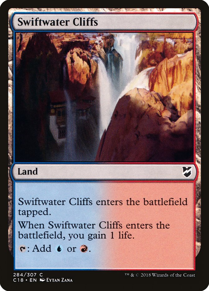 Swiftwater Cliffs [Commander 2018] | Kessel Run Games Inc. 