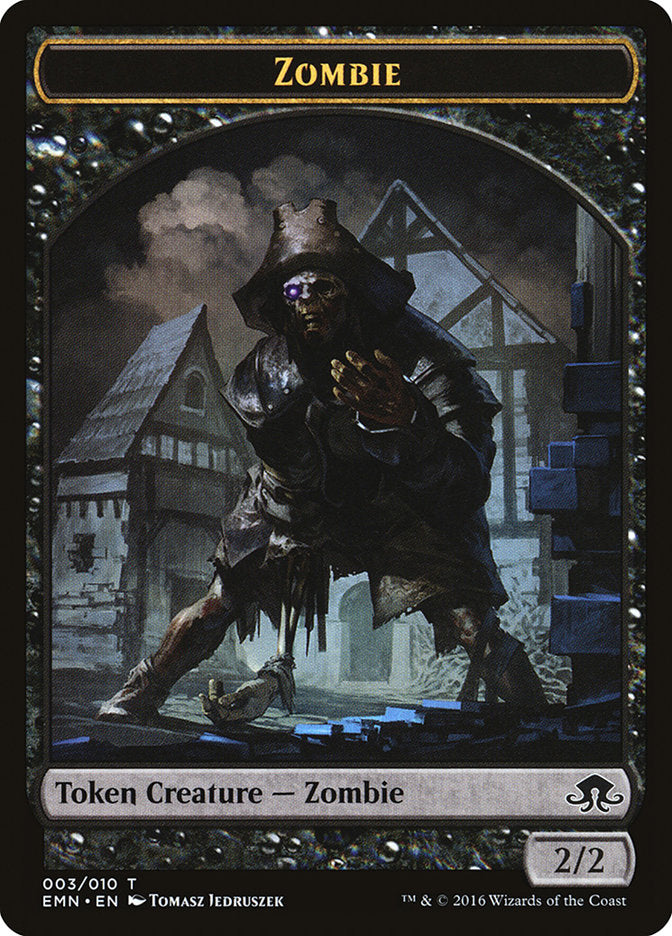 Zombie Token (003/010) [Eldritch Moon Tokens] | Kessel Run Games Inc. 