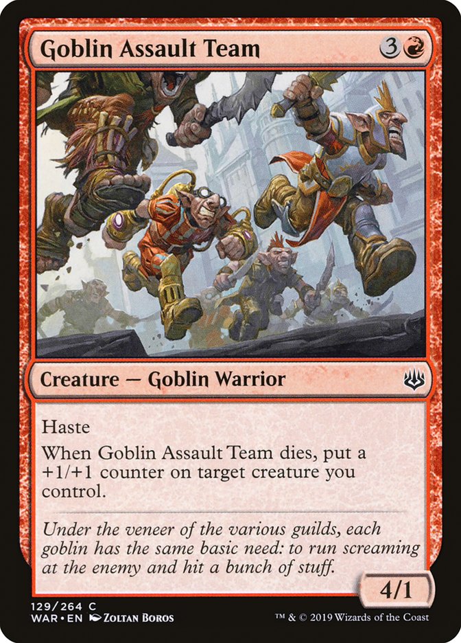 Goblin Assault Team [War of the Spark] | Kessel Run Games Inc. 