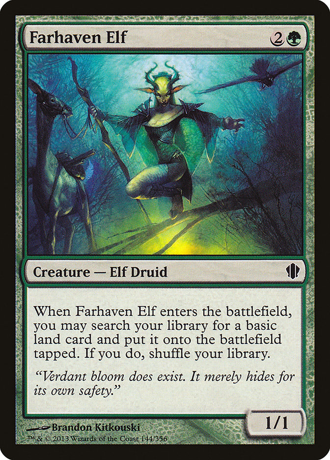 Farhaven Elf [Commander 2013] | Kessel Run Games Inc. 