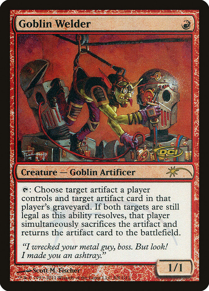 Goblin Welder [Judge Gift Cards 2011] | Kessel Run Games Inc. 
