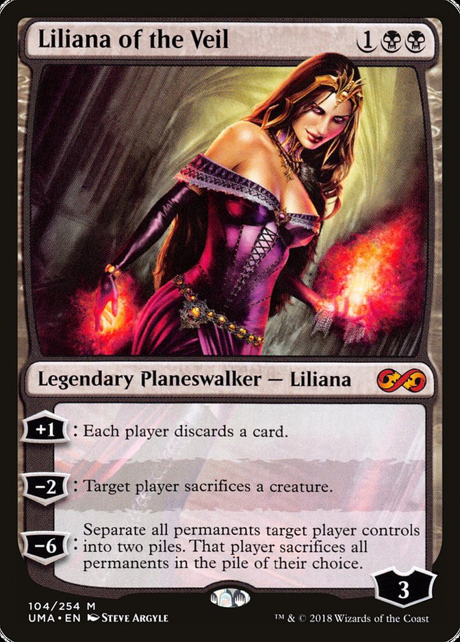 Liliana of the Veil [Ultimate Masters] | Kessel Run Games Inc. 