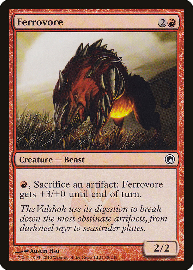 Ferrovore [Scars of Mirrodin] | Kessel Run Games Inc. 