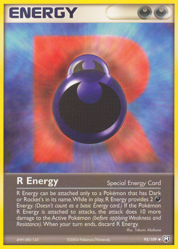 R Energy (95/109) [EX: Team Rocket Returns] | Kessel Run Games Inc. 