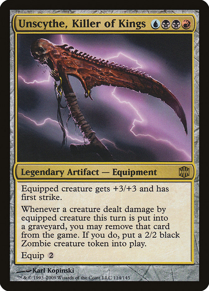 Unscythe, Killer of Kings [Alara Reborn] | Kessel Run Games Inc. 