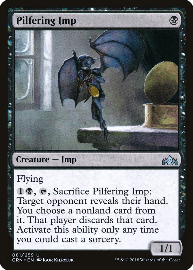 Pilfering Imp [Guilds of Ravnica] | Kessel Run Games Inc. 