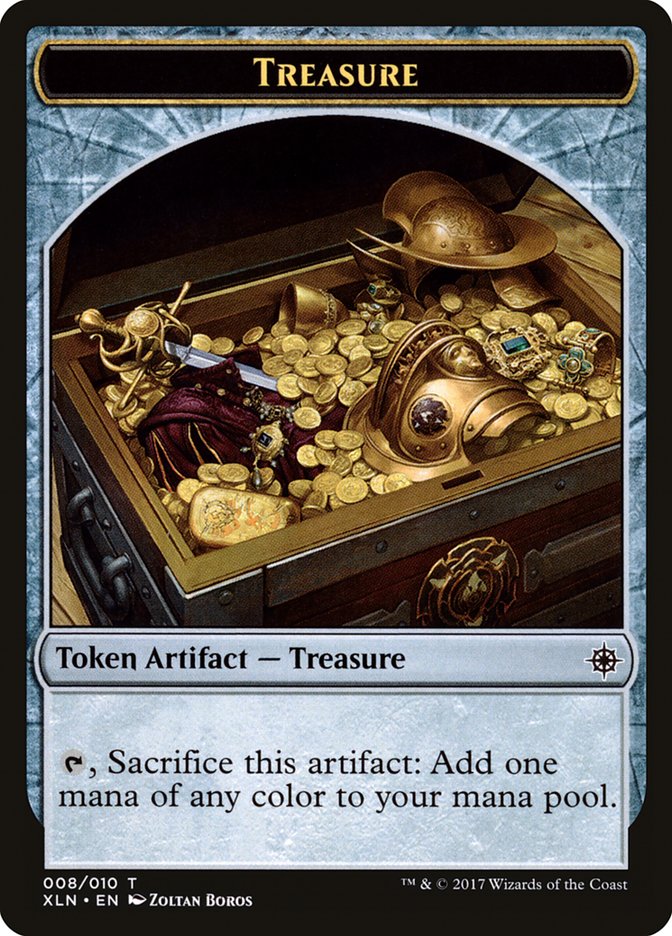 Treasure Token (008/010) [Ixalan Tokens] | Kessel Run Games Inc. 